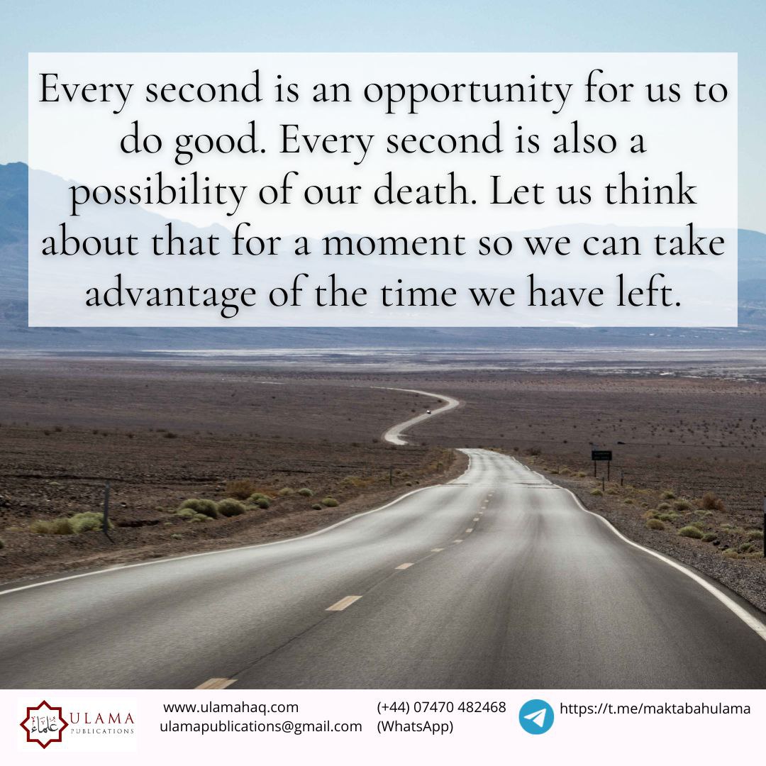 A reminder shared by An Nasihah