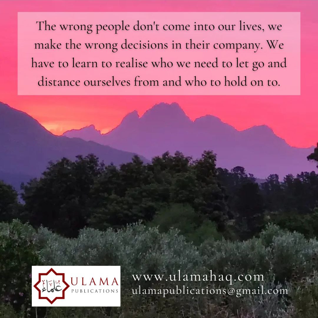 A reminder shared by An Nasihah